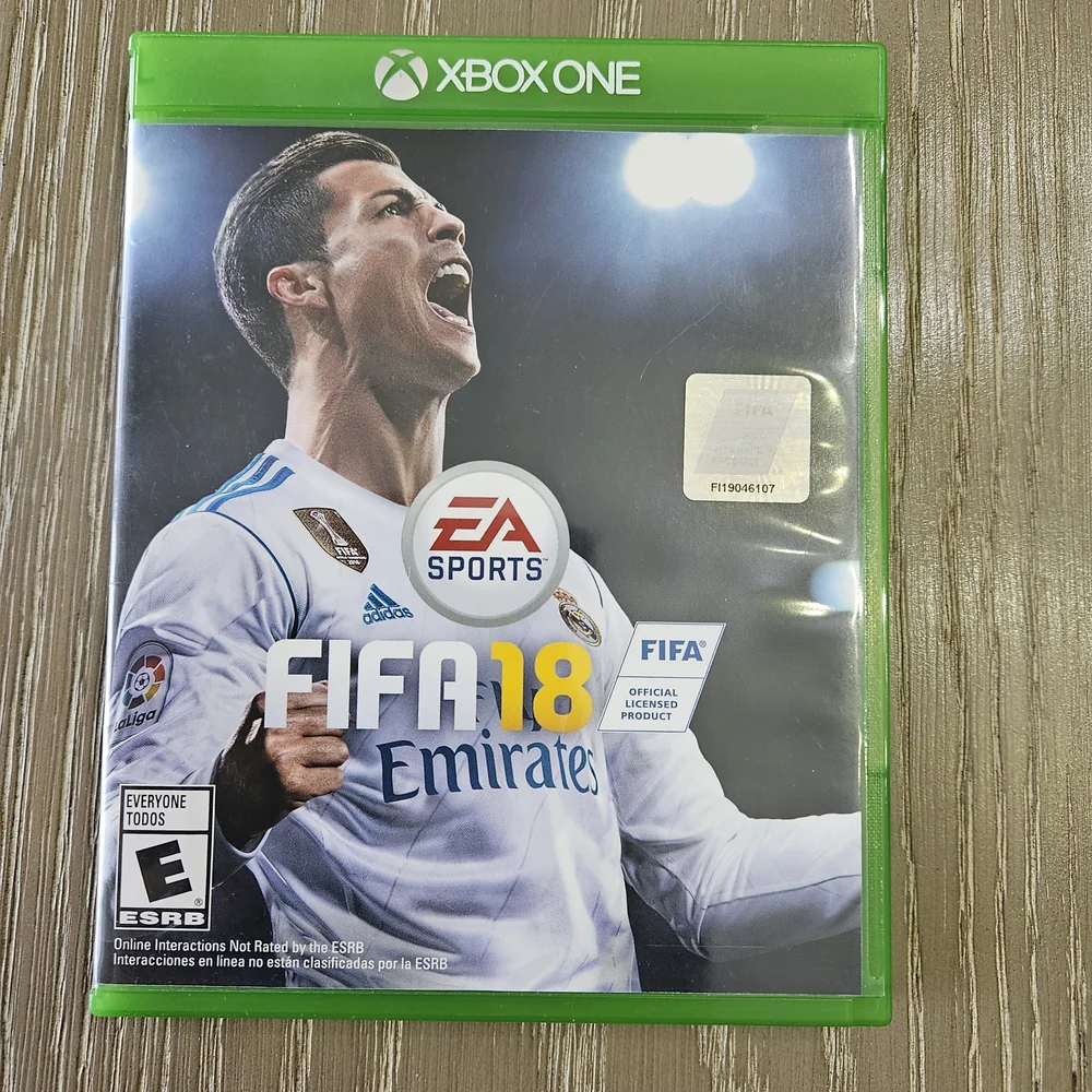 Microsoft Xbox One FIFA 18 Game - Green Case